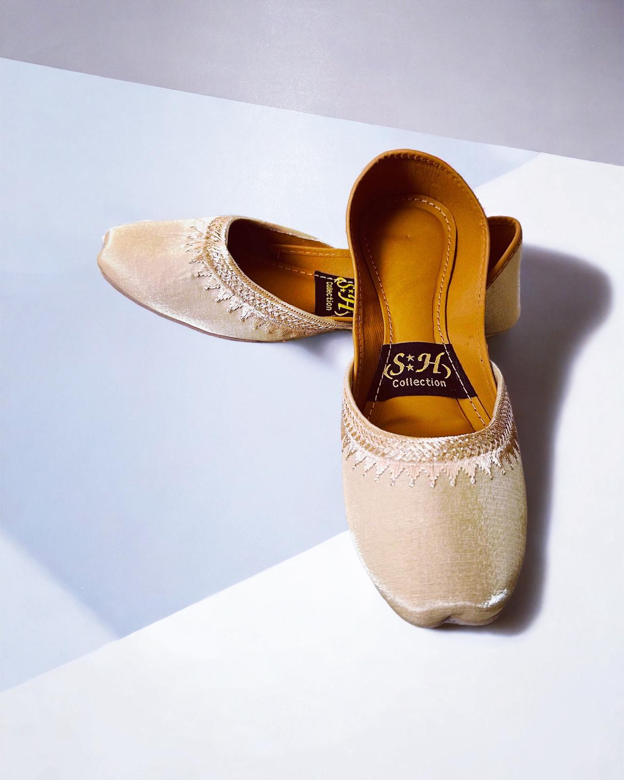 Khussa/ Punjabi Shoes Beige Shade